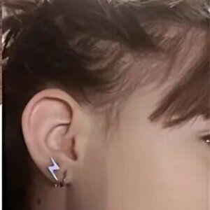 Lightning Pattern Earrings